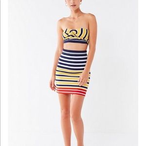 Knit stripped UO set